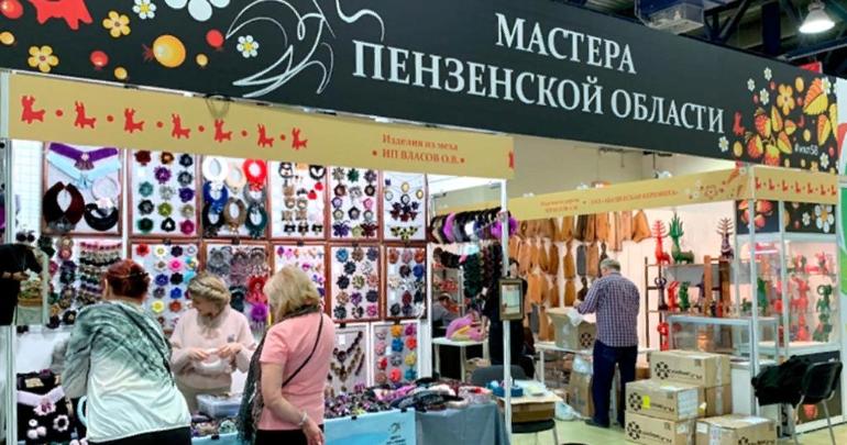 Penza Artisans Presented Works at Folk Crafts Exhibition in Moscow